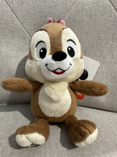 Disney Beans Collection T-Arts Plush Soft Toy Doll Japan 14cm Chip & Dale - CHIP - Picture 1 of 7