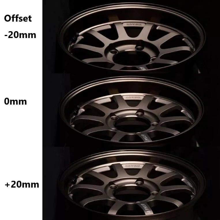 RAYS A-LAP-J 16x5.5J -20, 0, +20 5x139.7 Black Lightest Wheels Jimny from JAPAN
