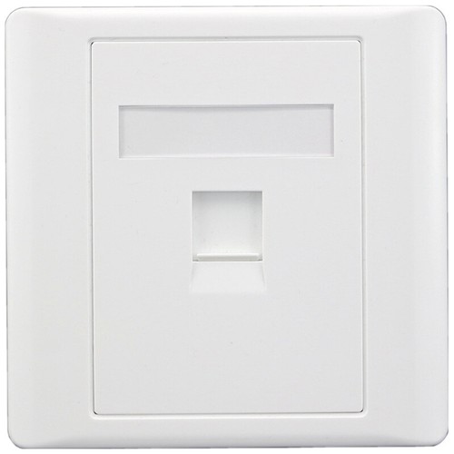 86 Type Network Ethernet LAN Gigabit RJ45 Cat6 Outlet Socket Keystone Facepl'R1