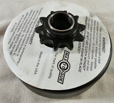 Max Torque CLUTCH 3/4'' Bore 35 Chain 12 Tooth Mini Bike Drift Trike Kart NEW