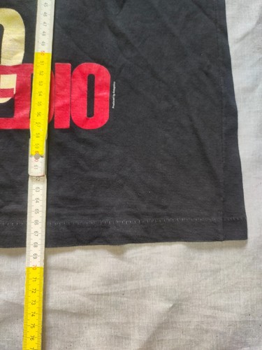 Vintage 1995 T-Shirt Vasco Rossi Rock Sotto L'Assedio Milano Single Stitch - Imagen 19 de 19