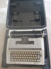 Smith Corona Electric Typewriter Enterprise XT 3L With Hard Case - WORKS (READ) thumbnail