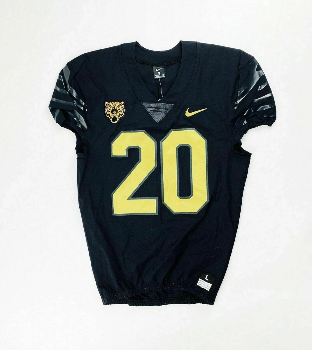 Lions No90 Trey Flowers Men's Stitched Vapor Untouchable Limited Black Golden Jersey