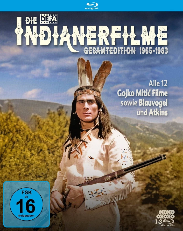 Die DEFA-Indianerfilme Gesamtedition (DEFA Filmjuwelen)  Blu-ray *NEU*OVP*