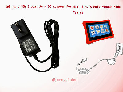 5V AC Adapter For Kids Tablet Nabi 2 II NABI2-NV7A NABI2-NVA Power Cord Charger