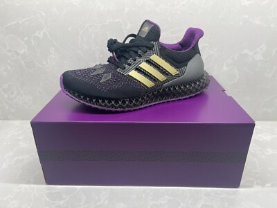 adidas Ultra 4D Marvel Black Panther Black Purple wakanda forever HQ0949  Size UK