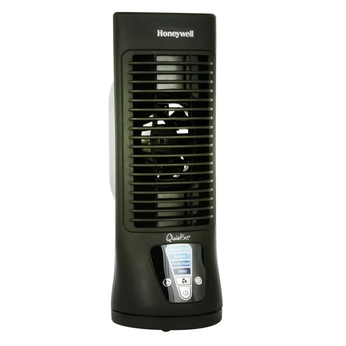 Honeywell QuietSet Slim Mini Tower Personal Table Fan, HTF210B, Black | eBay