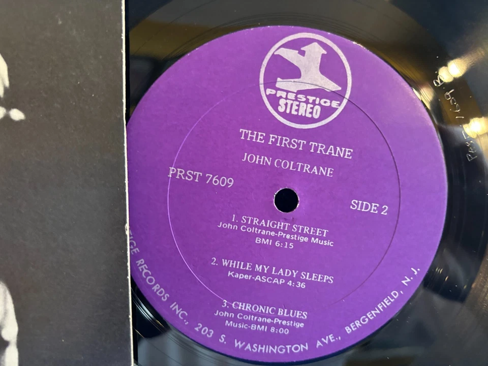 JOHN COLTRANE FIRST TRANE PRESTIGE PR 7609. 1968 USA LP EXC+ - Photo 2/3