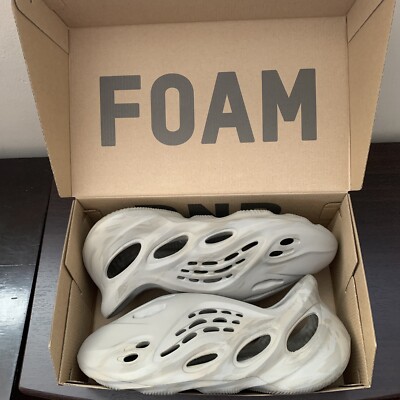 Adidas Yeezy Foam RNNR Runner Stone Sage Mens Size 12 - GX4472 | eBay