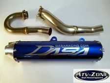 DASA Racing Complete Exhaust Yamaha YFZ 450R YFZ450R 2009-2024 YR-50018C Blue