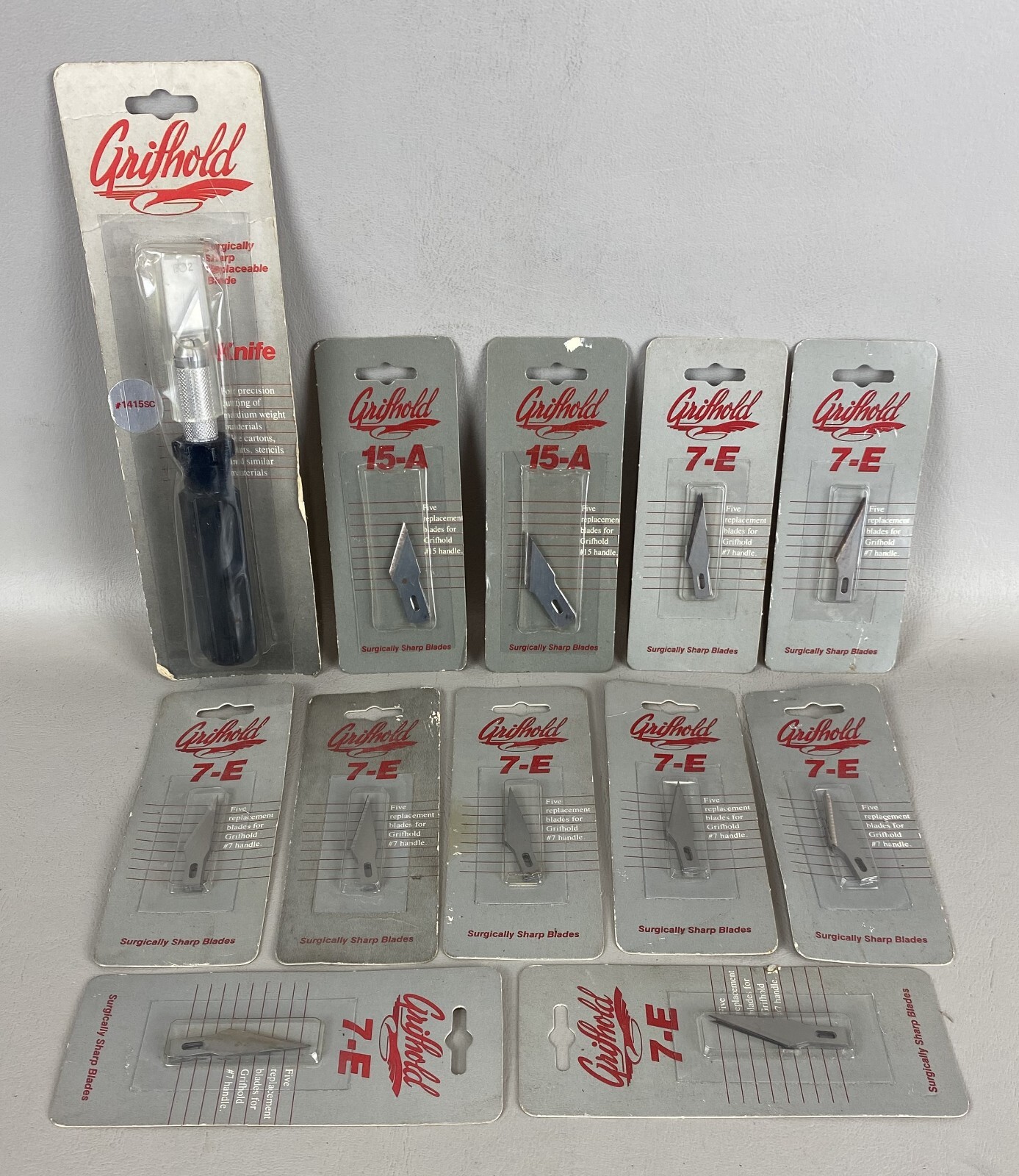 NEW GRIFHOLD Precision Hobby Craft Exacto Knife Tool w/ Blades eBay