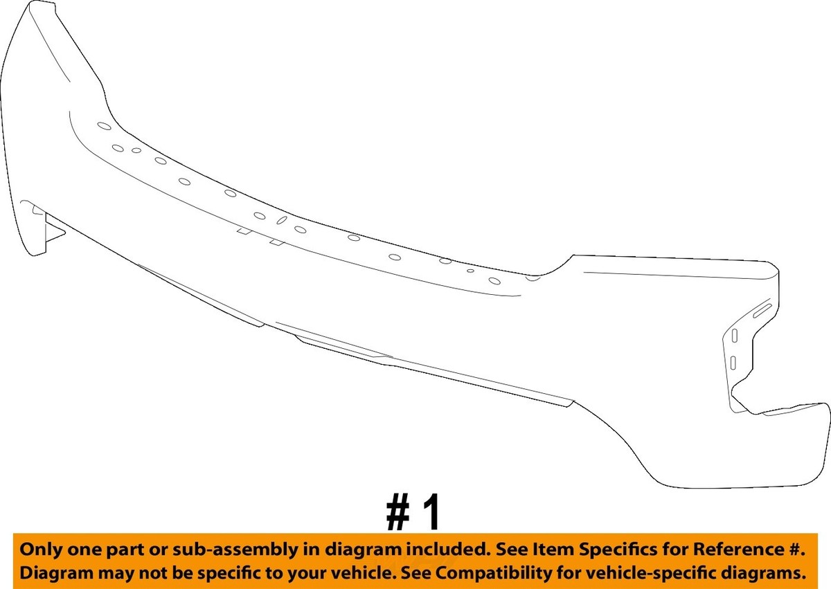 Chevrolet GM OEM Front Bumper 84588809 | eBay 