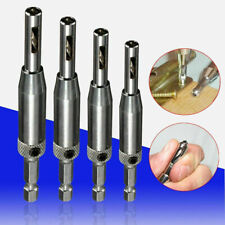 Stronerliou Door Window Hinge Hole Puncher Self Centering Drill Bit with Hex Wrench 