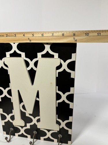 Decorative Letter M With Hooks - Picture 9 of 9