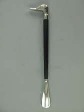 9977644-D Aluminum Nickel-Plated Silver Shoe Horn Duck Head 48X10Cm