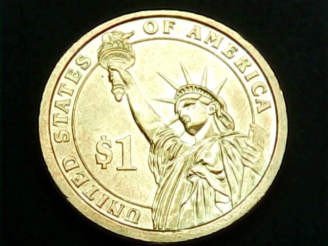 Presidential Dollar Error Extra inverted letter M 2010 P Franklin Pierce - Image 4 of 4