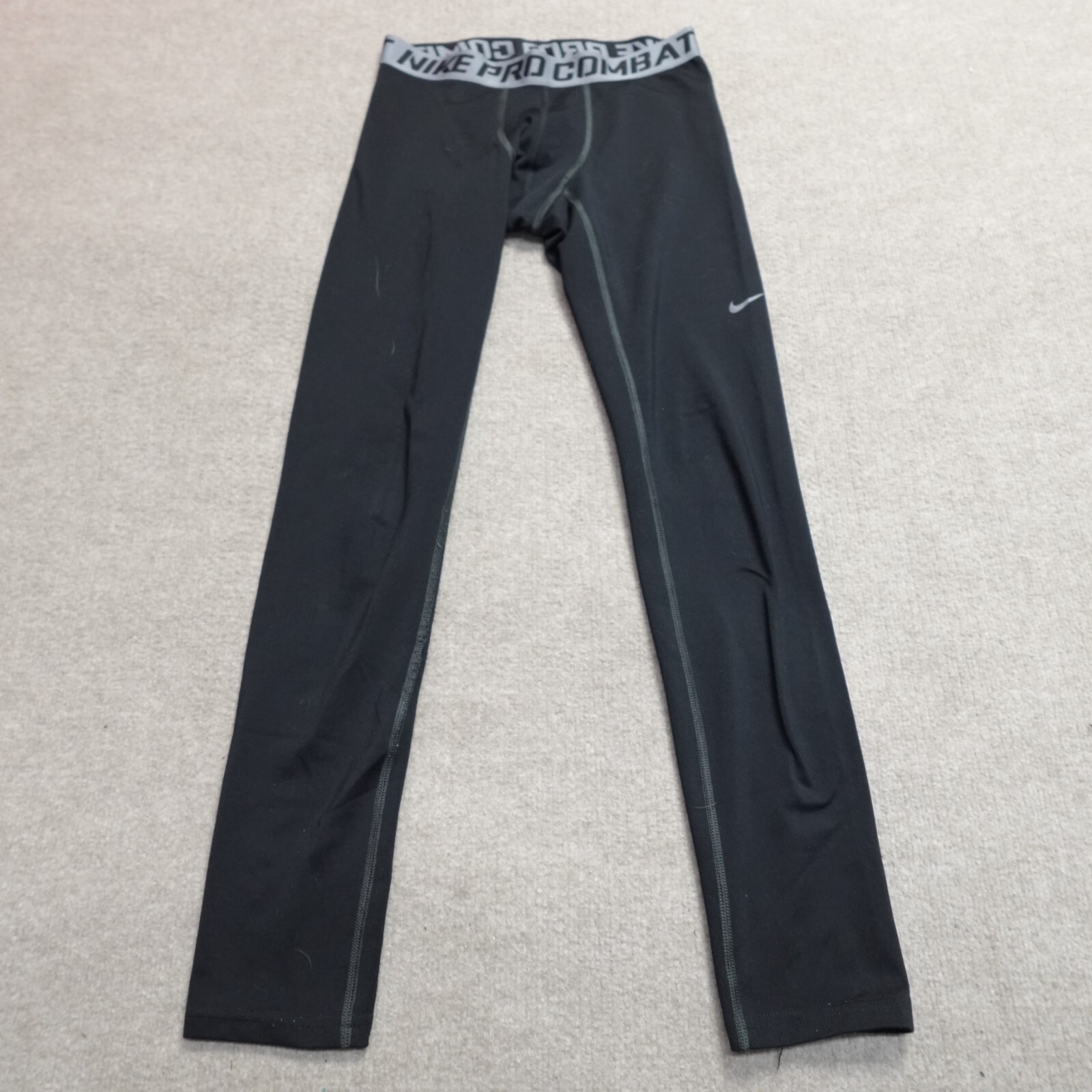 Nike Pro Combat Pants XL Black Hyperwarm Compression Tights 547710 Juniors