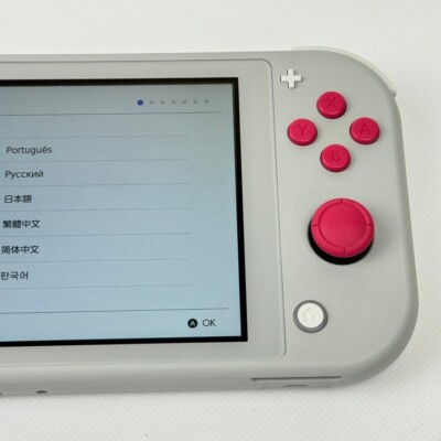Refurbished Nintendo Switch Lite Pokemon Zacian Zamazenta Console