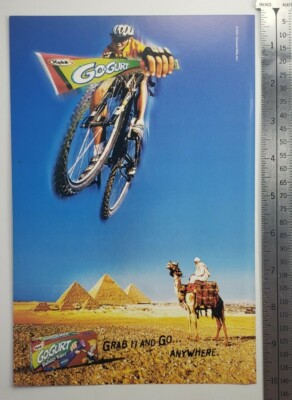 Go-gurt Vintage RARE Print Ad