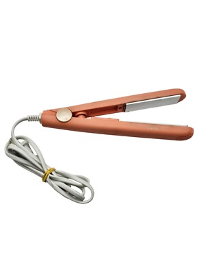 Bliss Mini Travel Size Pink Flat Iron Hair Straightener Tested & Working