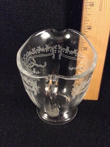 Fostoria Romance Footed Creamer - Picture 3 of 6