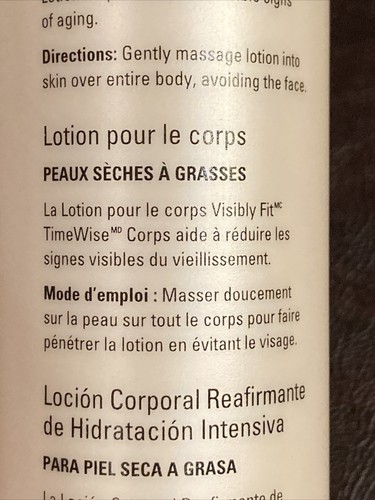 Loción corporal Mary Kay Timewise ajuste visible de 8 oz. #029732 - Imagen 5 de 9