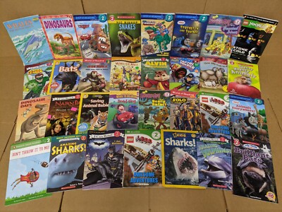 Lot of 10 Level 2 BOOKS FOR BOYS~RL~Ready to-I Can Step into