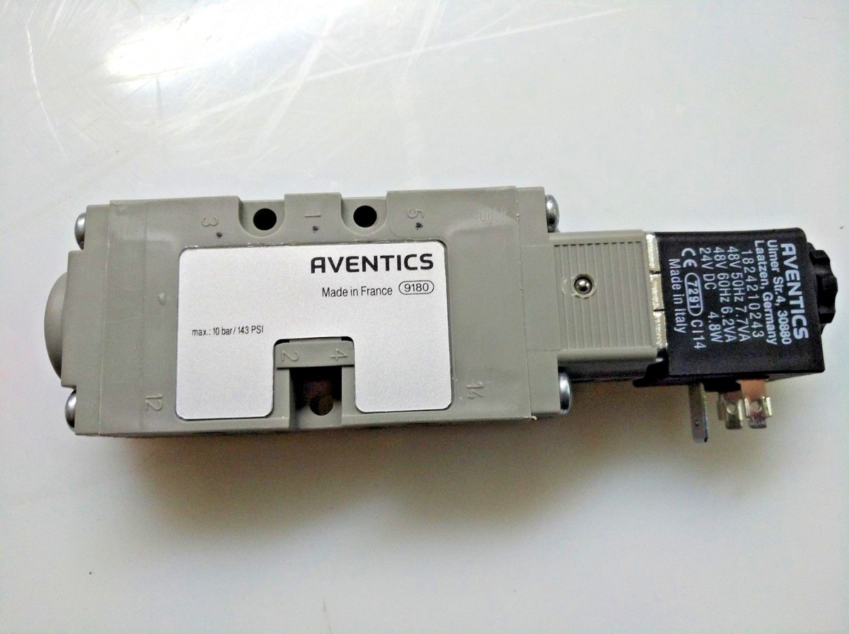 Aventics 9180 Bosch 0 820 022 026 5/2-way Solenoid Valve G1/8