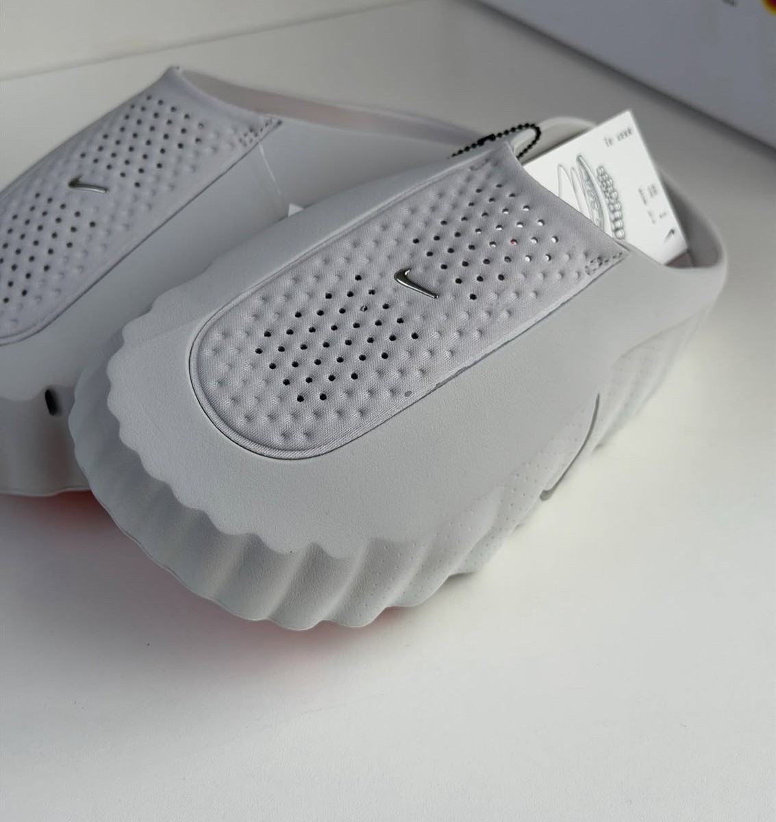 靴 Nike Mind 001 Mules Light Smoke Grey 28 Nike Mind 001 Light Smoke Grey Mules Mens UK Sizes 4 - 10 Brand