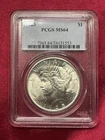 1925 Peace Silver Dollar PCGS MS64 Blast White