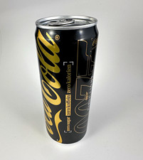 Coca-Cola Tripple Zero 007 First Light Original Getr&auml;nkedose Dose schwarz/gold