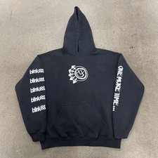 Blink 182 One More Time Tour Hoodie Black Size Medium