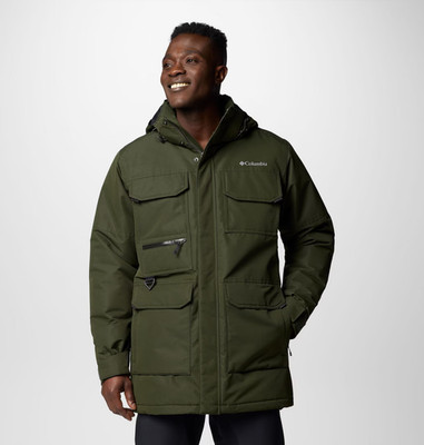 Columbia Men's Landroamer II Parka Omni-Heat  Infinity Greenscape Medium New