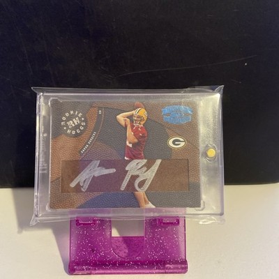 2005 Donruss Throwback Threads Rookie Hoggs Autographs #RH-15 Aaron Rodgers /150