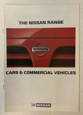 Vintage 1992 Nissan MICRA 100SX 200SX 300SX Cars & Commercial Sales Brochure 