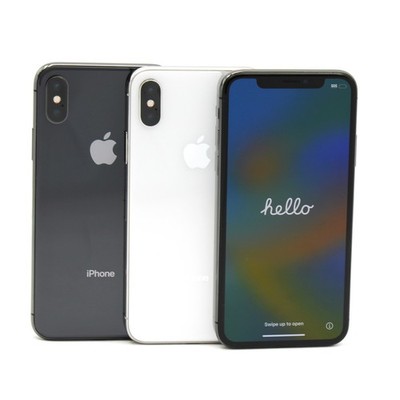 Apple iPhone X A1865 256GB Choose Color Carrier Good