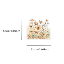 Watercolor Clip Art Stickers - Sticker Online, PDF File