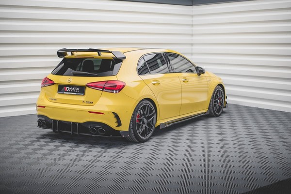 Maxton Design Diffusor Flaps V.2 Passend FüR Mercedes-Amg A 45 S Aero Pack W177-image