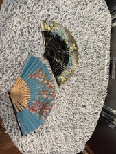 vintage japanese hand fans