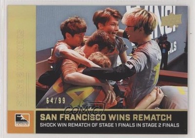 2020 Upper Deck Overwatch League Stage Winners Electric Skin 64/99 2 #SW-2 c7o