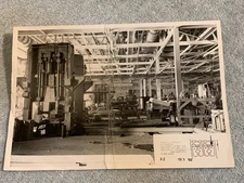 Vintage 1966 Photograph Chevrolet Nodular Iron Foundry Saginaw, MI Molding Dept.