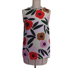 Uniqlo Marimekko Floral Sleeveless Dress Casual Women