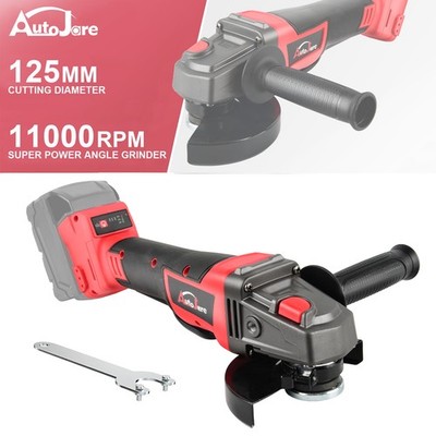 Cordless Brushless 4-1/2 Angle Grinder for Milwaukee 18V Battery 11000 RPM Tool