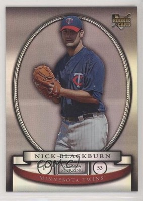 2008 Bowman Sterling Refractor 181/199 Nick Blackburn #BS-NB Rookie RC 0c2