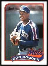 1989 Topps Doc Gooden #30 New York Mets