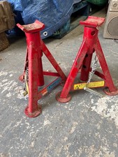 Hilka Axle Stands X 2 - 1.5 Ton Height 25 - 39 Cm High Metal