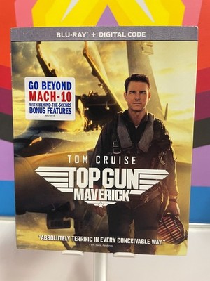 Top Gun: Maverick [Blu-ray + digital] NEW w/slipcover wear