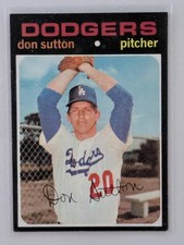 1971 Topps Baseball #361 Don Sutton Los Angeles Dodgers - NM