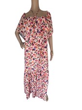 Catherine Malandrino Womens Paxton Dress Fairy Size XL Floral Maxi $148  NEW