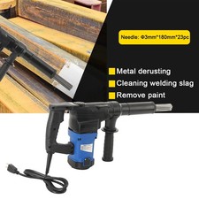 1100W Electric Needle Scaler Needle Derusting Gun Marine Rust Removal Tool 110V